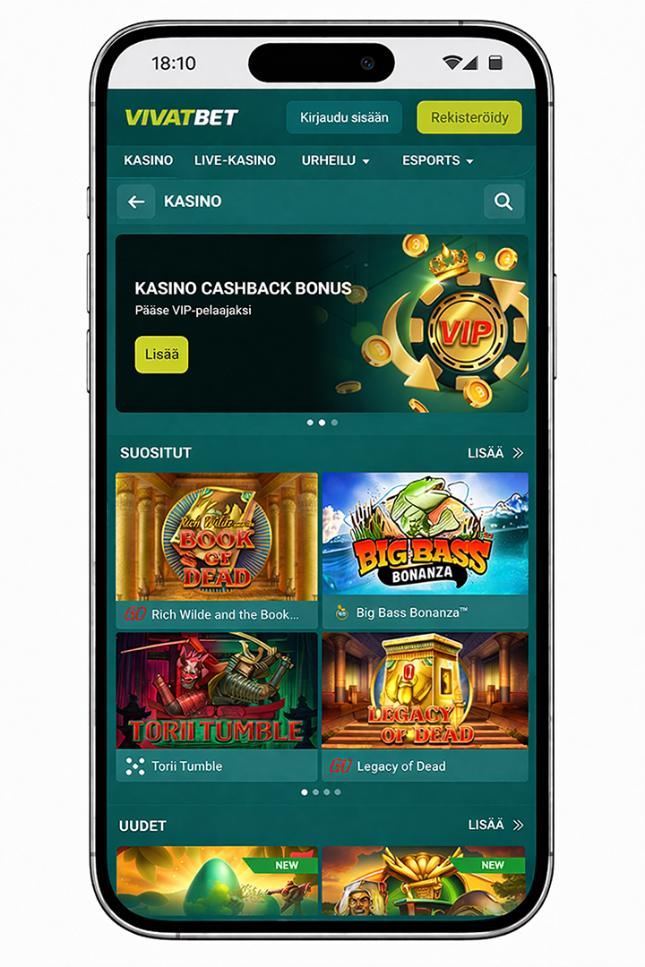 Suomikasino VivatBet